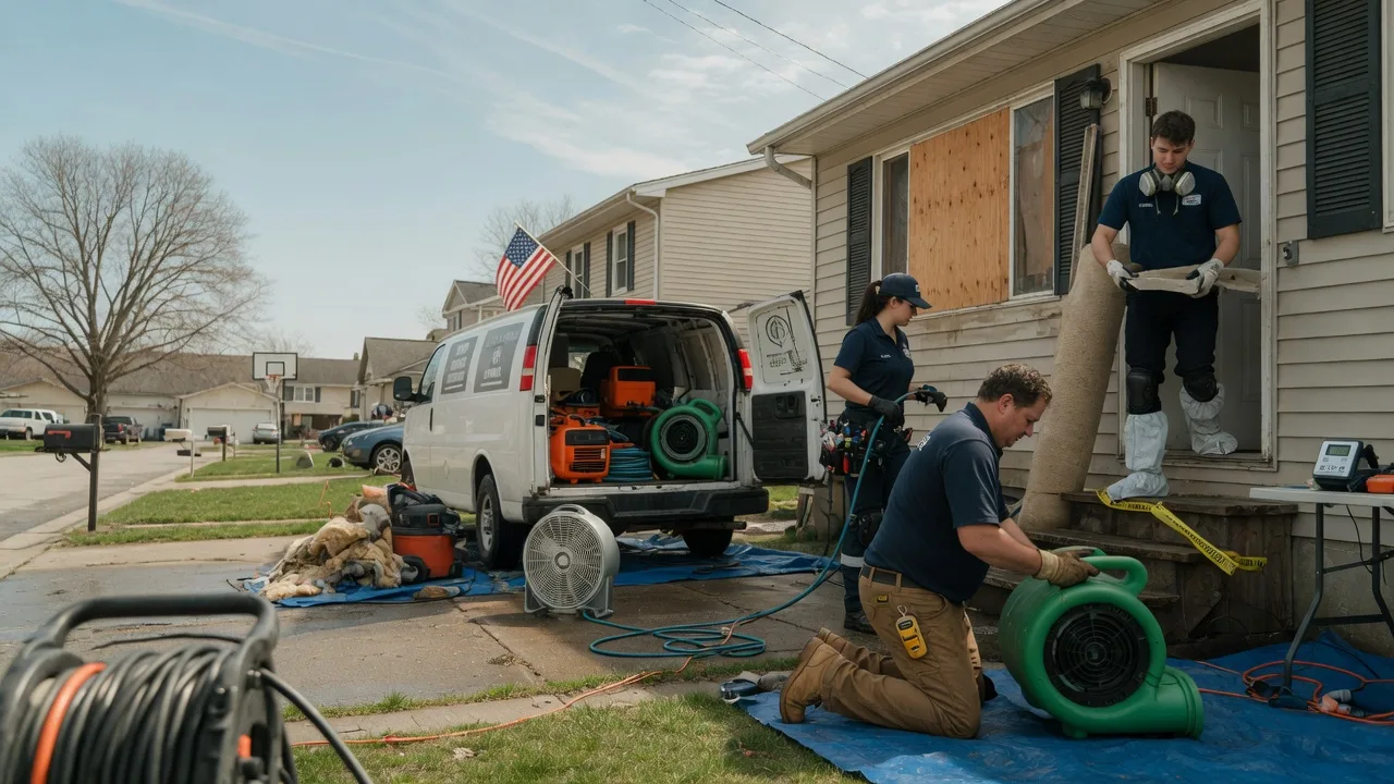 Water Damage Restoration in Boyers, PA near me